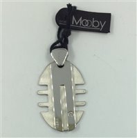 Pendente Mooby Uomo in Acciaio Diamante 0.01 Ct PS827 - PS827